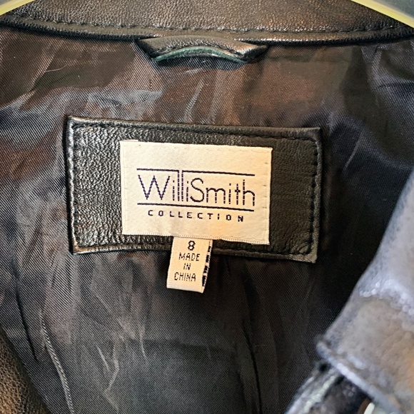 Will Smith Collection, Vintage black leather shirt/jacket - Picture 3 of 5